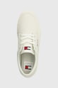 Tommy Jeans sneakersy TJM VULC. SKATE DERBY ESS biały EM0EM01400