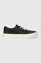 Tommy Jeans sneakersy TJM VULC. SKATE DERBY ESS imitacja skóry licowej czarny EM0EM01400