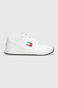 Tommy Jeans sneakersy TOMMY JEANS FLEXI RUNNER syntetyczny biały EM0EM01409