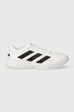 adidas Performance pantofi de antrenament Court Team Bounce 2.0 textil alb HR1239