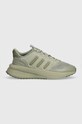 Бігові кросівки adidas X_PLRPHASE синтетичний зелений ID0427