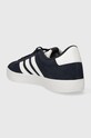 Взуття Замшеві кросівки adidas COURT ID6275 темно-синій