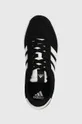 nero adidas sneakers in camoscio COURT