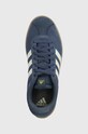 adidas sneakersy zamszowe COURT niebieski ID9083