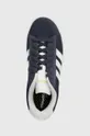 niebieski adidas sneakersy zamszowe GRAND COURT