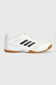 adidas Performance scarpe da ginnastica Speedcourt halowe tessile bianco IE8032