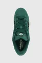 verde adidas Originals sneakers din piele întoarsă Campus 00s