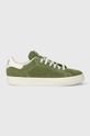 Замшевые кроссовки adidas Originals Stan Smith CS замш зелёный IF9324