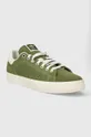 Semišové sneakers boty adidas Originals Stan Smith CS zelená