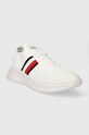 Αθλητικά Tommy Hilfiger MODERN RUNNER KNIT STRIPES ESS FM0FM04798 λευκό SS24