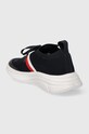 Obuwie Tommy Hilfiger sneakersy MODERN RUNNER KNIT STRIPES ESS FM0FM04798 granatowy