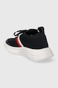 Boty Sneakers boty Tommy Hilfiger MODERN RUNNER KNIT STRIPES ESS FM0FM04798 námořnická modř