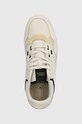 Tommy Hilfiger bőr sportcipő TH BASKET STREET LTH bézs FM0FM04874