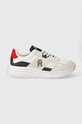 Tommy Hilfiger sneakersy MODERN RUNNER LTH MIX skóra zamszowa biały FM0FM04878