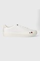 Кожаные кроссовки Tommy Hilfiger THICK VULC LOW PREMIUM LTH низкая белый FM0FM04881