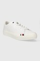 Кожаные кроссовки Tommy Hilfiger THICK VULC LOW PREMIUM LTH FM0FM04881 белый SS24