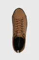 marrone Tommy Hilfiger sneakers in pelle TH HI VULC CLEAT LOW LTH MIX