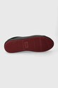 Tommy Hilfiger sneakersy skórzane TH HI VULC CLEAT LOW LTH MIX FM0FM04884 czarny