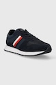 Tenisky Tommy Hilfiger RUNNER EVO MIX ESS FM0FM04886 tmavomodrá SS24