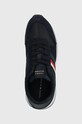 Tenisky Tommy Hilfiger RUNNER EVO MIX ESS tmavomodrá FM0FM04886