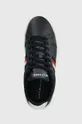 σκούρο μπλε Δερμάτινα αθλητικά παπούτσια Tommy Hilfiger SUPERCUP LTH STRIPES ESS