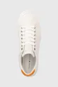 λευκό Δερμάτινα αθλητικά παπούτσια Tommy Hilfiger TH HI VULC STREET LOW LTH ESS
