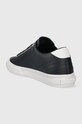 Obuwie Tommy Hilfiger sneakersy skórzane TH HI VULC STREET LOW LTH ESS FM0FM04896 granatowy