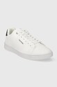 Tommy Hilfiger sneakersy skórzane COURT CUP LTH PERF DETAIL FM0FM05038 biały SS24