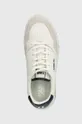 biały Karl Lagerfeld sneakersy skórzane KREW KL