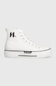 Karl Lagerfeld trampki skórzane KAMPUS MAX KL biały KL50450.011