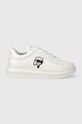 Шкіряні кросівки Karl Lagerfeld KAPRI MENS низька білий KL52530N.01W