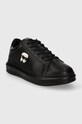 Kožne tenisice Karl Lagerfeld KAPRI MENS KL52530N.00X crna SS24