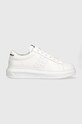 Karl Lagerfeld sneakersy skórzane KAPRI MENS niska biały KL52574.01W