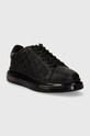 Karl Lagerfeld sneakersy skórzane KAPRI KUSHION KL52624.00X czarny SS24