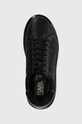 Karl Lagerfeld sneakersy skórzane KAPRI KUSHION czarny KL52624.00X