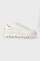 Кожаные кроссовки Karl Lagerfeld KAPRI KITE Planet friendly белый KL54530.01W