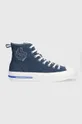 μπλε Πάνινα παπούτσια Karl Lagerfeld Jeans KLJ VULC Ανδρικά