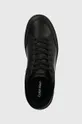 nero Calvin Klein sneakers in pelle LOW TOP LACE UP LTH