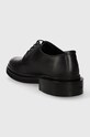 Παπούτσια Δερμάτινα κλειστά παπούτσια Calvin Klein POSTMAN DERBY HM0HM01356 μαύρο