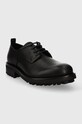 Calvin Klein bőr félcipő DERBY MIX HM0HM01354 fekete SS24