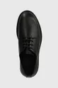 crna Kožne cipele Calvin Klein DERBY MIX