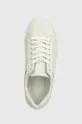 λευκό Δερμάτινα αθλητικά παπούτσια Calvin Klein LOW TOP LACE UP ARCHIVE STRIPE