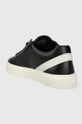 Kožne tenisice Calvin Klein LOW TOP LACE UP ARCHIVE STRIPE Vanjski dio: Prirodna koža Unutrašnji dio: Tekstilni materijal, Prirodna koža Potplat: Sintetički materijal