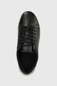 μαύρο Δερμάτινα αθλητικά παπούτσια Calvin Klein LOW TOP LACE UP ARCHIVE STRIPE