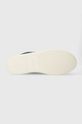 Kožne tenisice Calvin Klein LOW TOP LACE UP ARCHIVE STRIPE HM0HM01292 crna