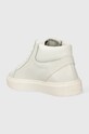 Obuwie Calvin Klein sneakersy skórzane HIGH TOP LACE UP ARCHIVE STRIPE HM0HM01291 biały