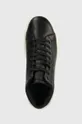 μαύρο Δερμάτινα αθλητικά παπούτσια Calvin Klein HIGH TOP LACE UP ARCHIVE STRIPE