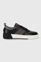 μαύρο Αθλητικά Calvin Klein LOW TOP LACE UP W/ HEATBOND PET Ανδρικά