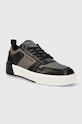 Calvin Klein sneakersy LOW TOP LACE UP W/ HEATBOND PET HM0HM01290 czarny SS24
