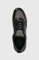 μαύρο Αθλητικά Calvin Klein LOW TOP LACE UP W/ HEATBOND PET